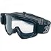 Biltwell Inc. Moto Goggles , Primary Color: Black, Distinct Name: Black/Clear Lens, Gender: Mens/Unisex MG-BLK-00-BK