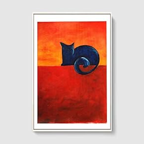 Framed Canvas Home Artwork Decoration Lines Art Canvas Wall Art for Living Room, Bedroom - 16x24 inches