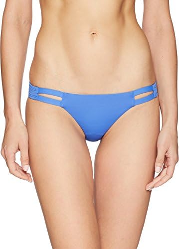 Vitamin A Swimwear Women's Neutra Hipster Bottoms Beach Blue Eco Lux 6