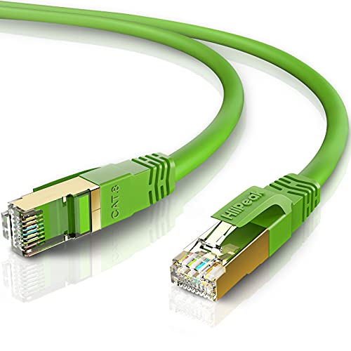 HiiPeak Cat 8 Cable 6ft, Cat8 Cable 40Gbps 2000Mhz