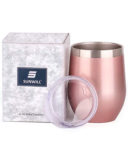 4 Insulated+Stainless+Stemless+Champaign+SUNWILL