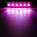 Partsam 10x 3.8 6 LED Side Marker Indicators Light Safety Trailer Truck Lorry Van RV HGV Purple, Slim Line Sealed Purple Led Marker Lights Rear Marker Lights Cab Marker Lights