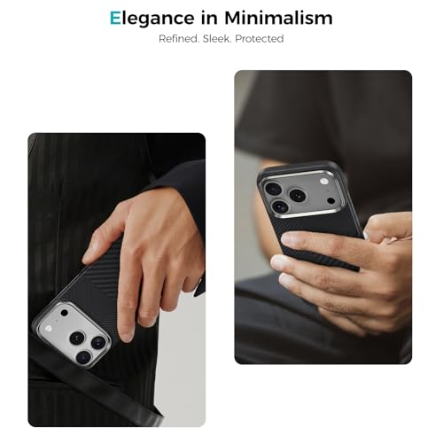 BENKS ArmorAir Montage Case for iPhone 17 Pro Max, Compatible with Magsafe, Ultra Slim & Lightweight 17 Pro Max Magnetic Case Built with Kevlar Aramid Fiber, Caseless Touch Feeling