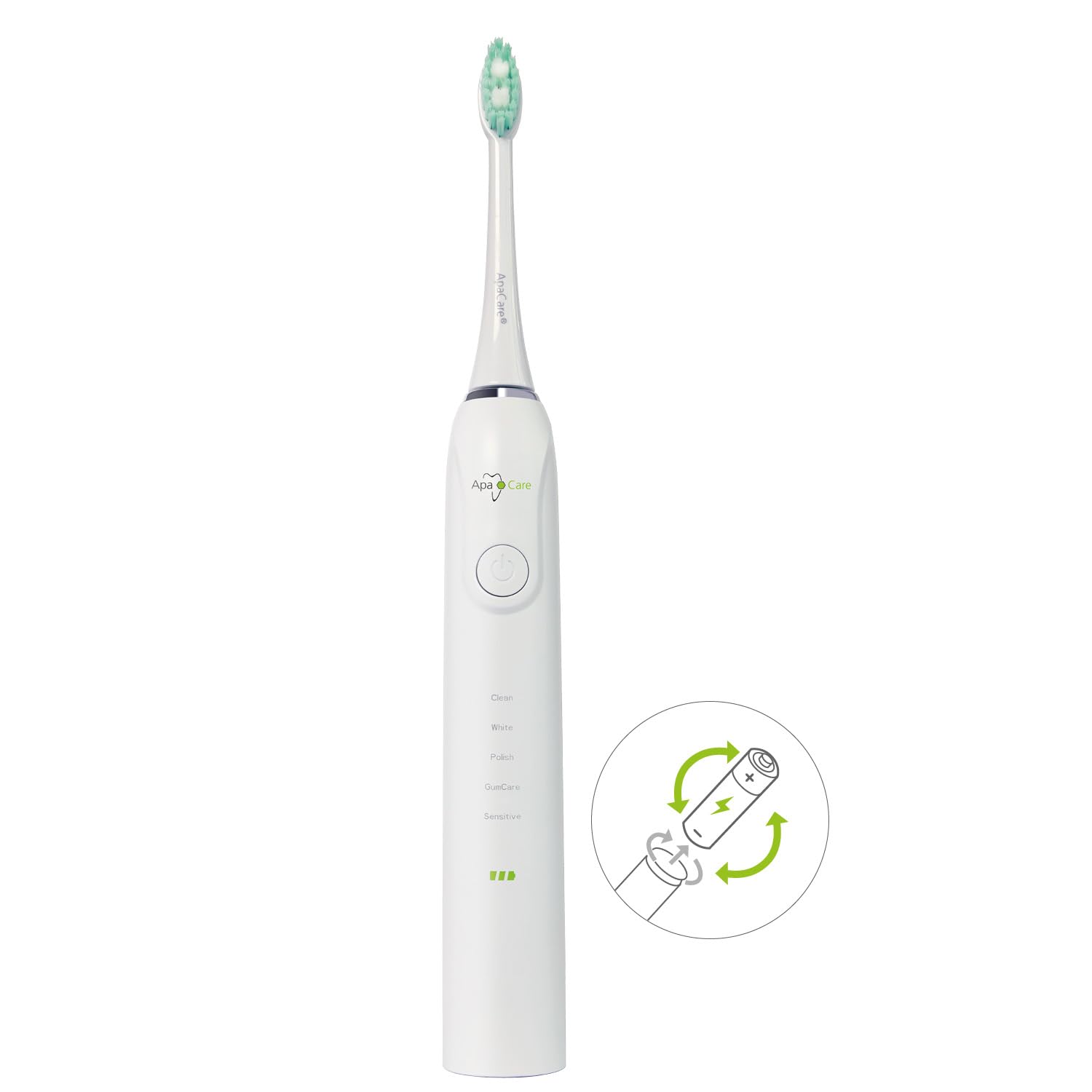 ApaCare Sonic Change Schallzahnbürste mit Wechselakku & 3D-Bürste 4