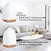 2PACK Essential Oil Diffuser, Ms Kelly 120ml Aromatherapy Diffuser With Auto Shut-off,Ultrasonic Cool Mist Humidifier, 7 Colorful LED Lights for Office, Bedroom, Spa, Yoga, Baby Roomthumb 4