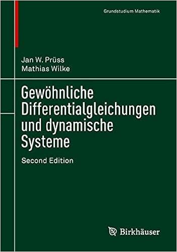 Gewöhnliche Differentialgleichungen Und Dynamische Systeme - 