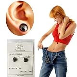 Kuulee 1 Pair Bio Magnetic Healthcare Earring Weight Loss Earrings Slimming Ear Healthy Stimulating Acupoints Stud Earring Magnetic Therapy