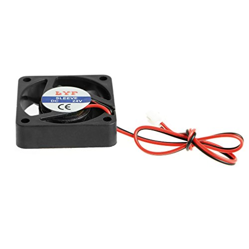 SCASTOE 40x40x10mm DC 24V 2-Pin 0.10A PC Computer CPU System Brushless Cooling Fan 4010 - Thumbnail 3