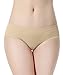 Everbellus Women's Padded Seamless Butt Hip Enhancer Panties Boy Shorts Beige S