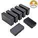 Uspeedy 10 Pieces Plastic Electronic Project Case Junction Box Waterproof Instrument Case,100 x 60 x 25 mm, Black