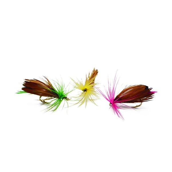 BLISSWILL-Fly-Fishing-Dry-Flies-Kit-Floating-Assortment-Fishing-Lure-with-Holder-32Pcs