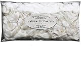 Tussah Silk Fiber for Soap Making, Spinning, Blending, Felting, Dyeing, and Paper Making. Premium Grade Extra Bleached White Combed Top Roving.