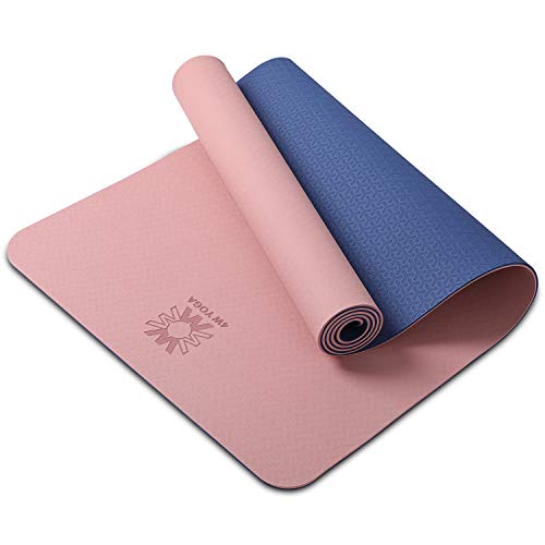 Yoga Mat,High Density Eco Friendly TPE Yoga Workout Mat,Superior