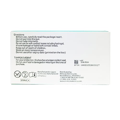 Menicon Progent 7Treatments for Biweekly Cleaning of Gas Permeable