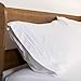Cosy House Collection Everyday 1500 Series Pillowcases - Bedroom Essentials - Luxury Hotel Quality - Silky Soft & Smooth - Gentle & Skin Friendly - Set of 2 (Standard, White)