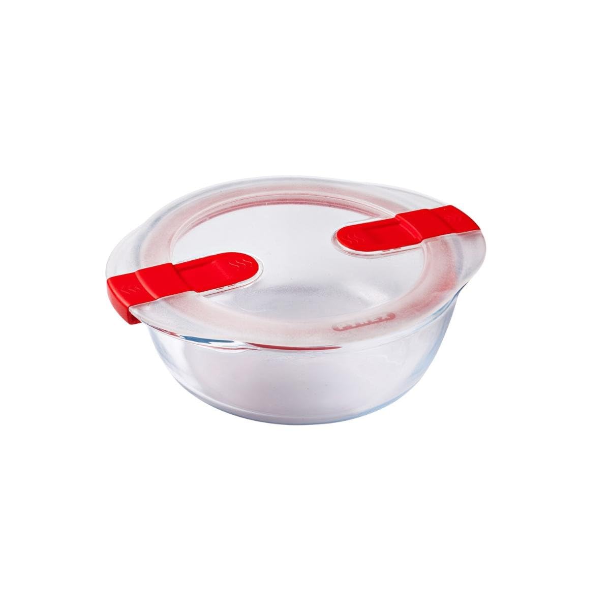 Pyrex Cook & Heat Round Dish with Lid - 200mm dia 1Ltr