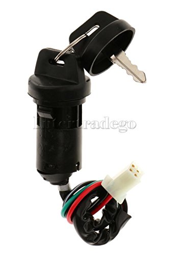 Ignition Key Scooter ATV Moped Kart Electric Motorcycle Switch Lock & Barrel