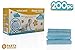 Party Bargains Disposable Diaper Bags with Baby Powder Scent | 100% Biodegradable Easy-Tie Nappy Sacks for Home and Travel | 200 Count