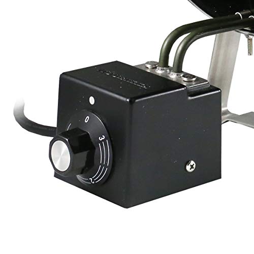 MUURIKKA Räucherofen PRO 1100W Regelbarer Elektro-Smoker kompakt aus Edelstahl, für Fisch & Fleisch – Bild 4