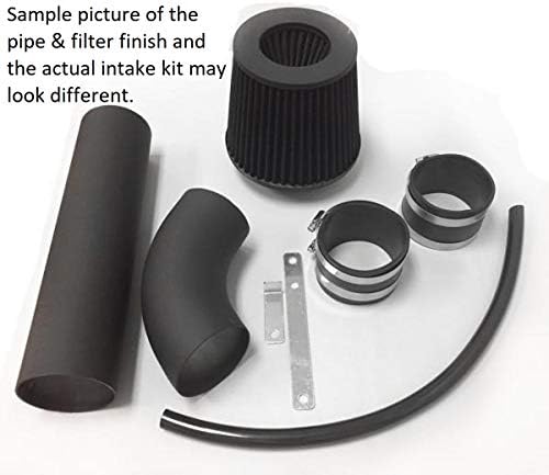 2007 2008 2009 2010 2011 2012 Nissan Altima 2.5L 4Cyl Engine Air Intake Filter Kit System (Black Coated)