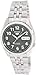Seiko Men's 5 Automatic SNK379K Silver Stainless-Steel Automatic Watch with Green Dial