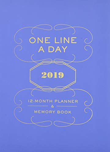 One Line a Day 2019 12-Month Planner & Memory Book