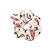 20 Pack Scrunchies for Girls Soft Velvet Hair Scrunchies Chiffon Flower Ponytail Holder Elastic Hair Bands Hair Ties Hair Accessories for Women Teens