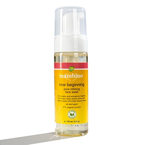 Mambino Organics Face Wash, New Beginning Pore Refining, 5.5 Fluid Ounce