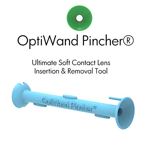 OptiWand Pincher Soft Contact Lens Inserting Removing Tool. Helper to