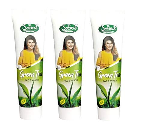 soumis green tea face wash