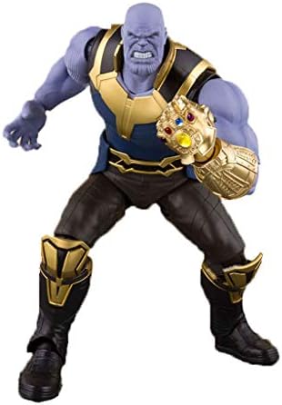 FLYSXP Marvel Destroys The Arrogant Alliance 3 Infinite War Thanos Movable Doll Hand Model Doll 16cm Toy statue