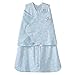 Halo 100% Cotton Sleepsack Swaddle Wearable Blanket, Turquoise Animal Friends, Small