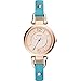 Fossil Georgia Three-Hand Leather Watch