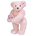Vermont Teddy Bear - Easter Pink Teddy Bear, Classic Easter Bear with Flowers, 15