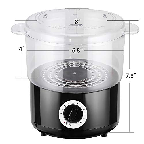 Mini Black Portable Towel Warmer Towel Steamer, Small Steamer for