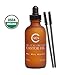 CSCS 100% All Natural & Organic Castor Oil for Eyelashes, Eyebrows, Hair, etc - Dramatically Improves Hair Growth & Thickness Fast - USDA Certified, Cold-Pressed and Hexane Free (2 oz)