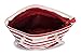 PortoVino Beach Wine Tote (Red/White) - Beach Bag with Hidden, Insulated Compartment, Holds 2 bottles of Wine!