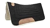 Tahoe Tack Western Canvas Contoured Wool Felt Extra Comfort Saddle Pad