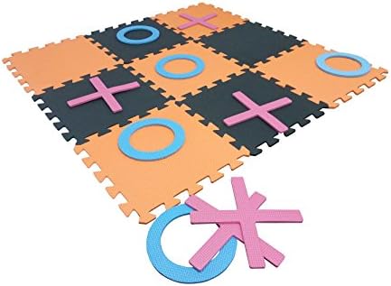 YYHIGH Giant Noughts and Crosses Garden Game EVA Indoor and Outdoor Toys for Children Family