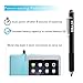 Gouler High-Precision Stylus Pen with 2 in 1 Copper & Mesh Fine Tip Rechargeable Capacitive Digital Pen for iPad, iPhone, Android and Most of Touch Screen Devices