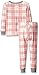 Burt's Bees Baby Girls' Plaid Organic Pj Set