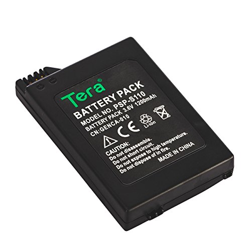Tera PSPS110 1200mAh Liion 3.6V Rechargeable Battery Pack Replacement