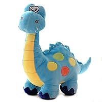 WinTime Kawaii 17 Inch Stuffed Dinosaur Soft Plush Toy Doll ( Blue )