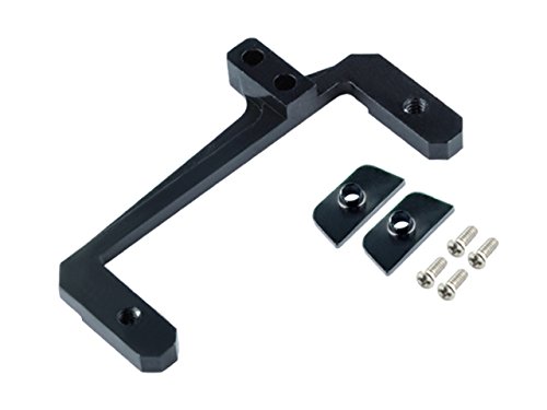 Microheli Aluminum Tail Servo Mount (BLACK) (for Tail Boom/Servo Mount series)
