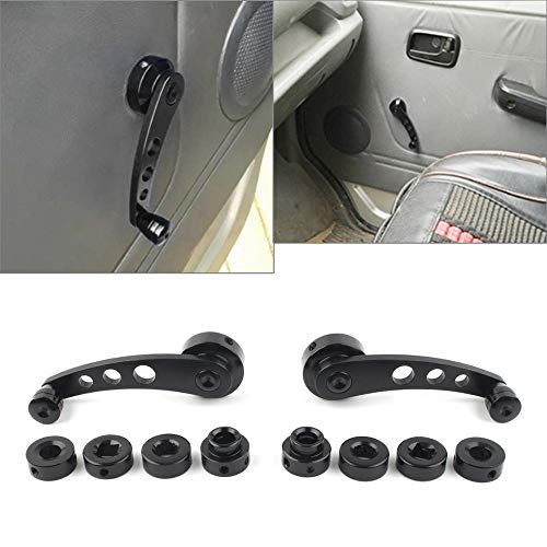 Three T 2 x auto venster slinger winder riser venster lifter handslinger hendelgrepen handvat wikkelaar crank riser kit… - Afbeelding 3