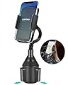 Lorima Car Cup Holder Phone Mount with A Long Flexible Neck for Cell Phones iPhone XS/Max/X/8/7 Plus/Galaxy...