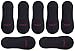 MABUA No Show liner Mens Womens Cotton Socks 7 Pairs. Available in Colors