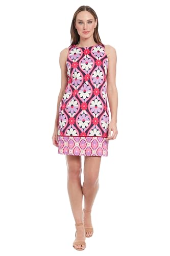 bestmobilephonecases Women's Sleeveless Sheath High Neckline Straight Silhouett…