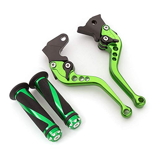 Krace Clutch Brake Levers For Kawasaki ZX6R ZX636R ZX6RR ZX9R 2000-2003, ZX10R 2004 2005, Z1000 2003 2004 2005 2006, VERSYS 1000 2012 2013 2014, ZZR600 2005 2006 2007 2008 2009,ZX12R 2000-2005