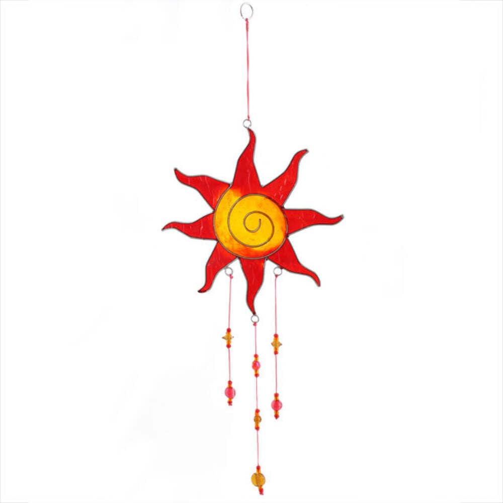 Something Different Wholesale Sun Catcher, Red/Yellow